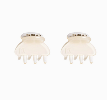 Baby Hair Claw — Cream (Set of 2)