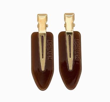 Creaseless Clips (Set of 2) — Espresso Martini