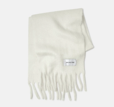 The Stockholm Scarf - 100% Recycled - Polar White