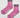 Embroidered Girlfriend Socks- Rose Pink