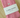 Embroidered Her Socks - Mercerized Combed Cotton Rib- Pink