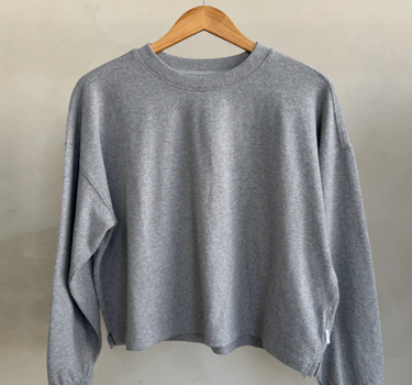 Naturelle Tee- Heather Grey