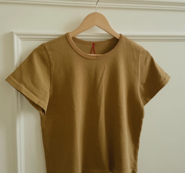 The Little Boy Tee -Butterscotch