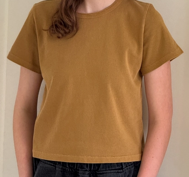 The Little Boy Tee -Butterscotch