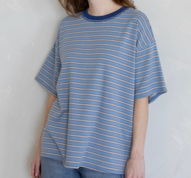 Cassandra Striped Tee