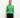 POINTELLE CLASSIC CREW CARDIGAN- VERT