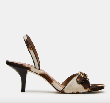 HENRIETTA BROWN COW PRINT