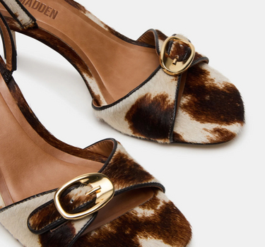 HENRIETTA BROWN COW PRINT