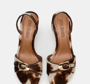 HENRIETTA BROWN COW PRINT