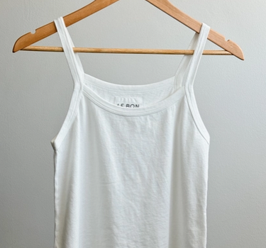 Organic Cotton Dana Cami- White