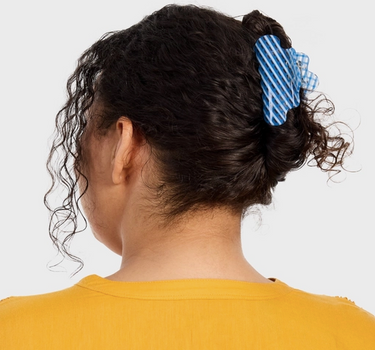 Baby Nimbus Claw in Blue Lattice