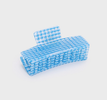 Box Claw in Blue Lattice