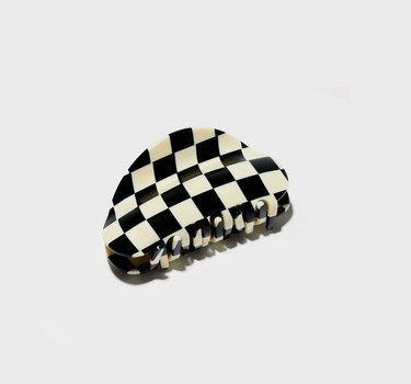 Checker Claw in Black + White