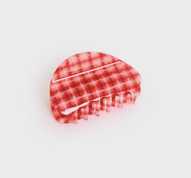 Juno Claw in Red Plaid