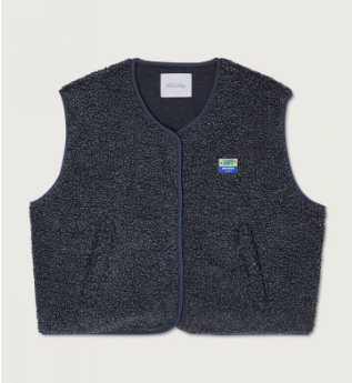 HOKTOWN VEST- MELANGE CHARCOAL