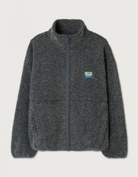 HOKTOWN JACKET- MELANGE CHARCOAL