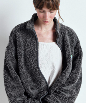 HOKTOWN JACKET- MELANGE CHARCOAL