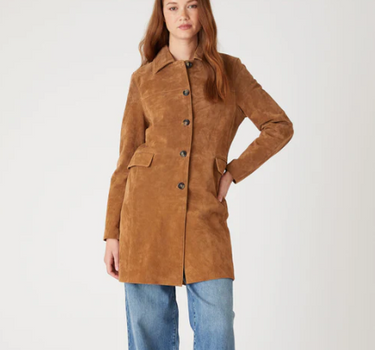 Dirt Bike Suede Jacket