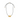 PEBBLE NECKLACE GOLD/BLACK