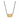 PEBBLE NECKLACE GOLD/BLACK
