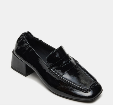 ESTEE BLACK CRINKLE PATENT