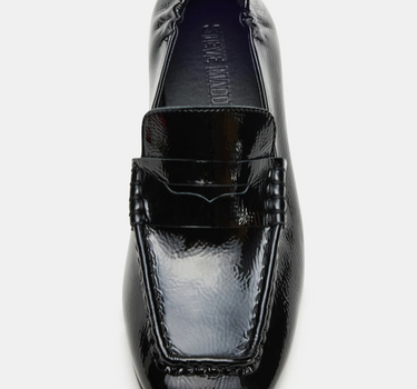 ESTEE BLACK CRINKLE PATENT