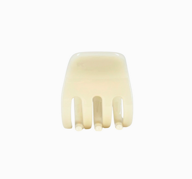 Small Hair Claw Clip — Buttermilk