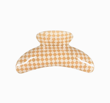 Superclip — Peach Checker