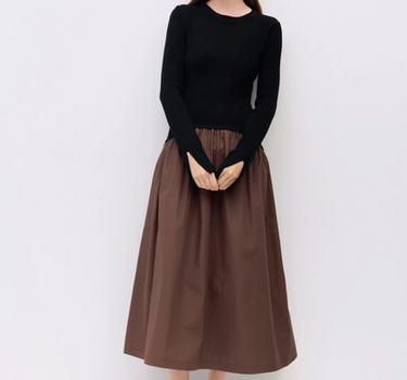 The Bailey Dress | Long Sleeve Midi Dress
