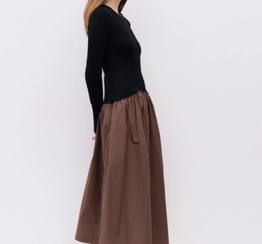 The Bailey Dress | Long Sleeve Midi Dress