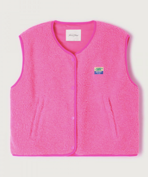 HOKTOWN VEST- ACID PINK MELANGE