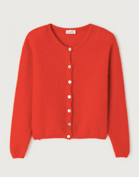 VITO CARDIGAN-- STRAWBERRY