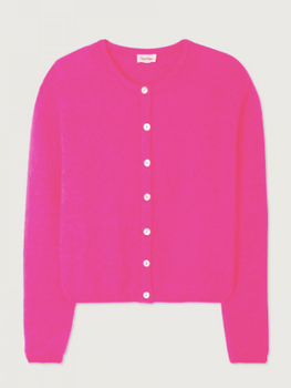 VITO CARDIGAN-- NEON PINK MELANGE