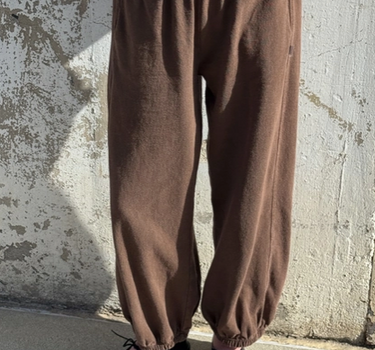BALLOON PANTS- CHOCOLATE