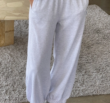 BALLOON PANTS- ICY GREY