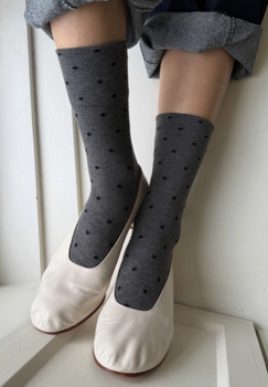 Sneaker Socks- Polka Dots