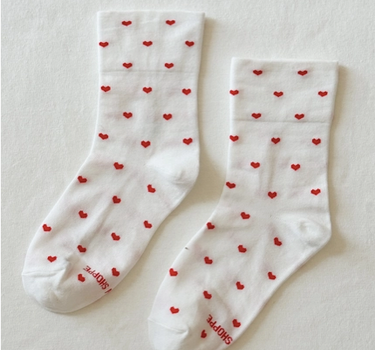 Sneaker Socks- Hearts
