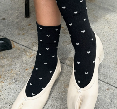 Sneaker Socks- Hearts