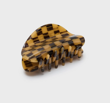 Checker Claw in Mocha