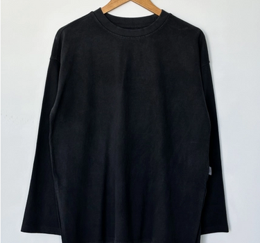 Sunday Tee- Almost Black
