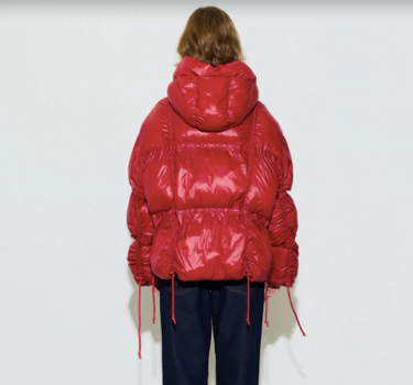 PARIS PUFFER JACKET- RED