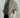 ALPACA ZIP FRONT JACKET- LIGHT GREY