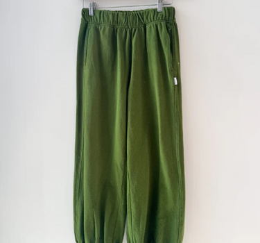 BALLOON PANTS- COLLARD GREEN