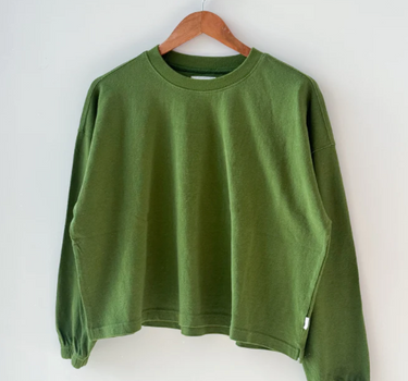 NATURELLE TEE- COLLARD GREEN