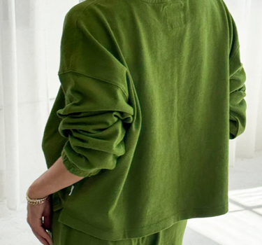 NATURELLE TEE- COLLARD GREEN