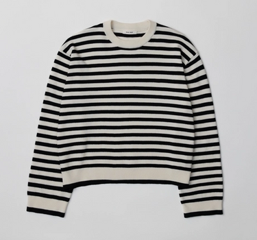 The Klein Sweater | Striped Boyfriend Sweater