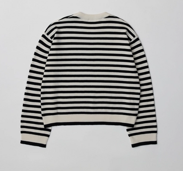 The Klein Sweater | Striped Boyfriend Sweater