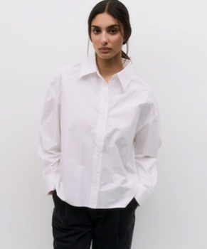 The Ophelia Top | Boxy Button-Down Shirt