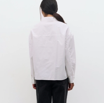 The Ophelia Top | Boxy Button-Down Shirt