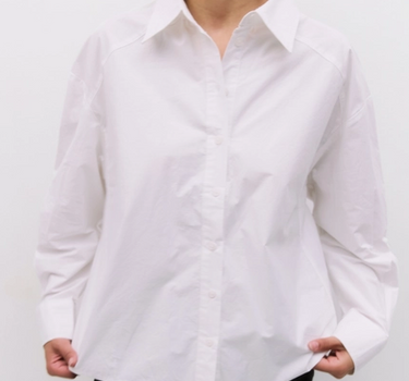 The Ophelia Top | Boxy Button-Down Shirt